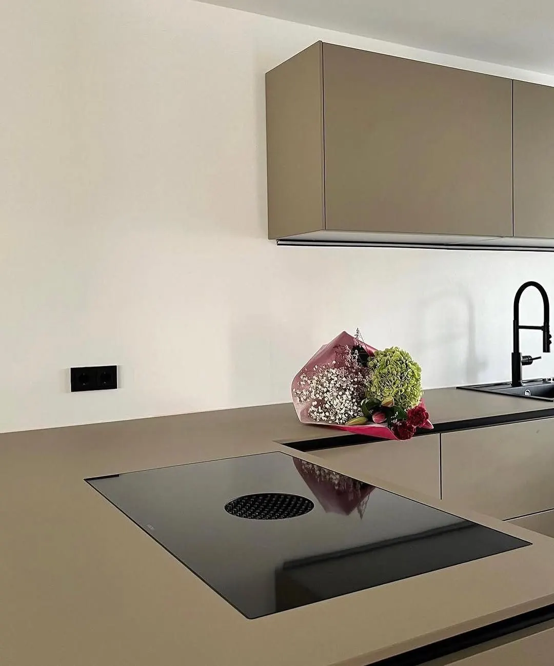 Taupe kitchen
