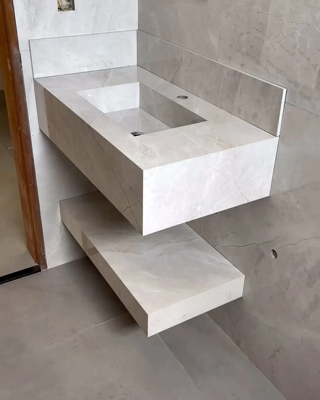 Microcement basin
