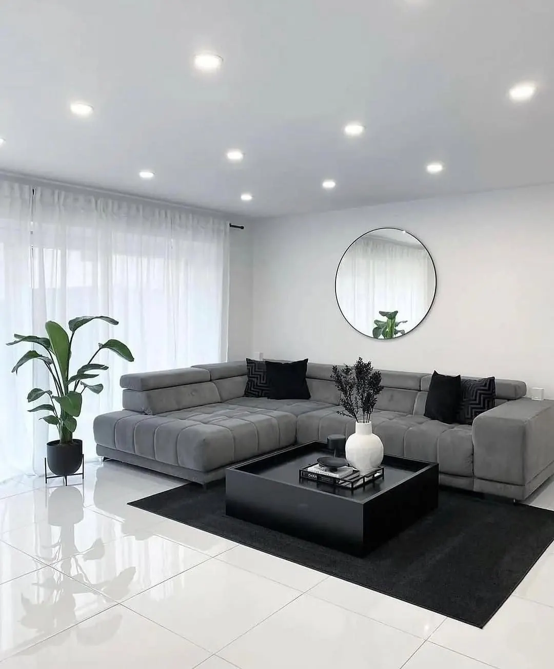 Contemporary living room