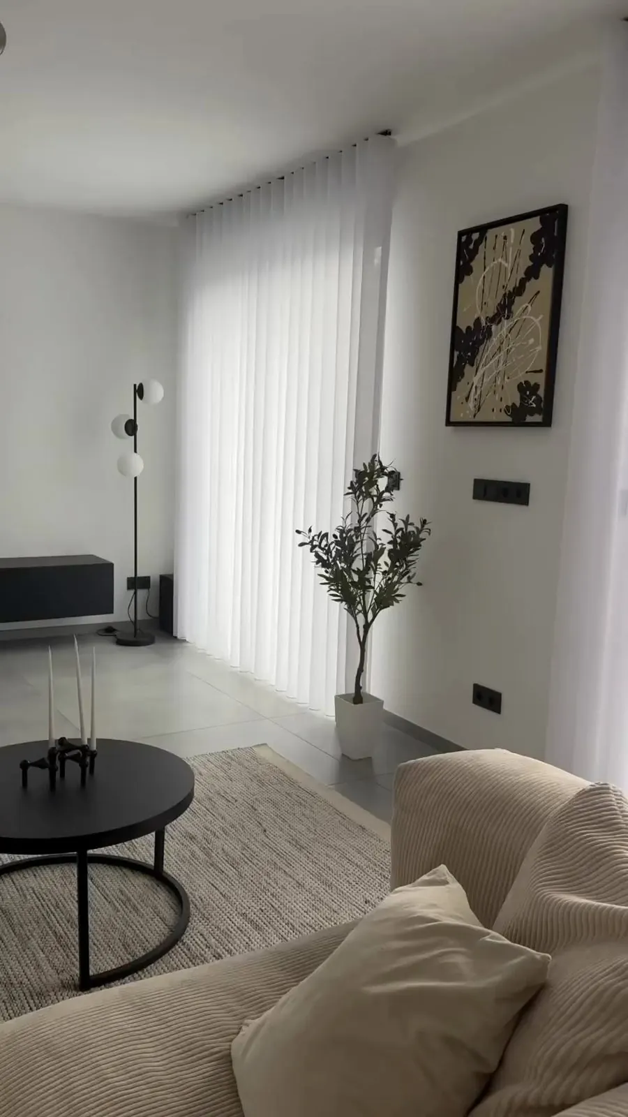 Neutral-toned living room